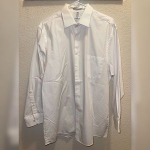 Mens White Dress Shirt